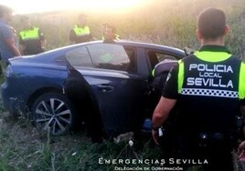 Un conductor ebrio protagoniza en Sevilla una persecución con la Policía de más de 30 kilómetros