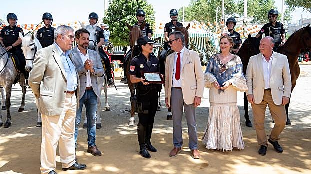 Las amazonas se reivindican en la Feria de Sevilla