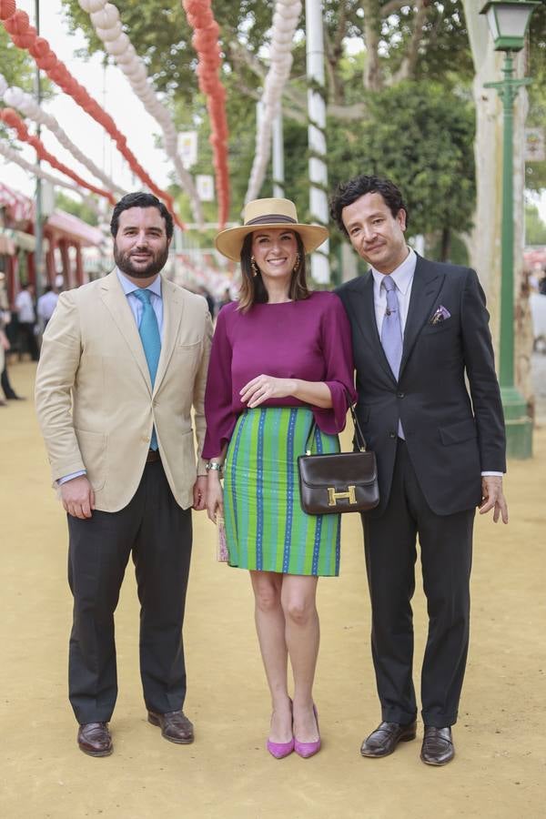 Juan Antonio Aguado, Triana Pareja-Obregón y Germán Cabeza de Vaca