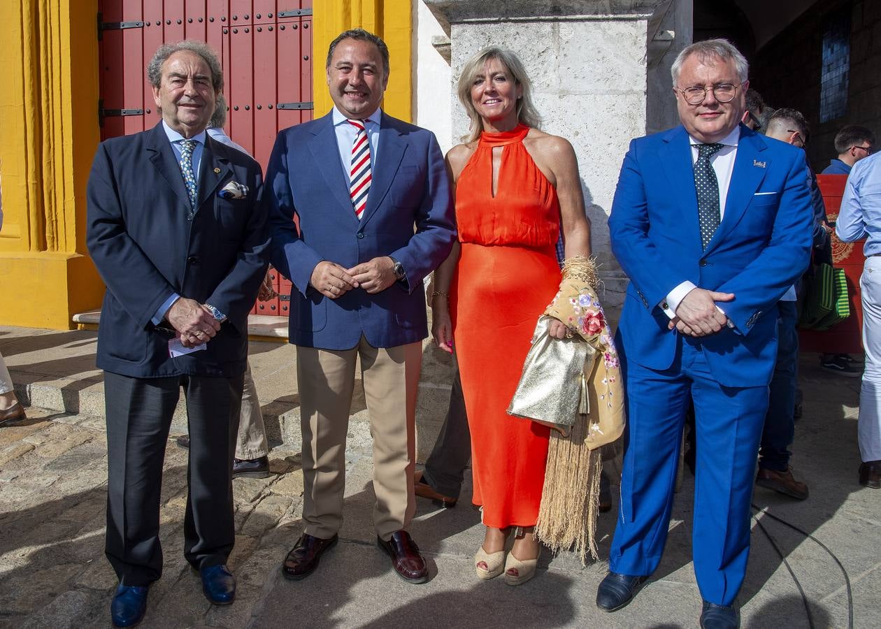 José Antonio Fernández Cabrero, Ricardo Sánchez, María Bella García Rodero y Fermín Vázquez Sánchez