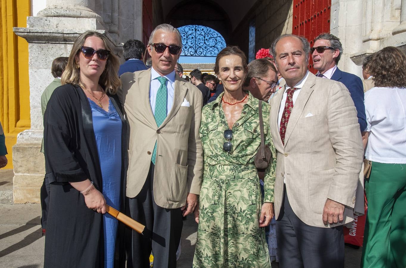 María Morales, Tomás León, Macarena de La Puerta y Luis Manuel Halcón
