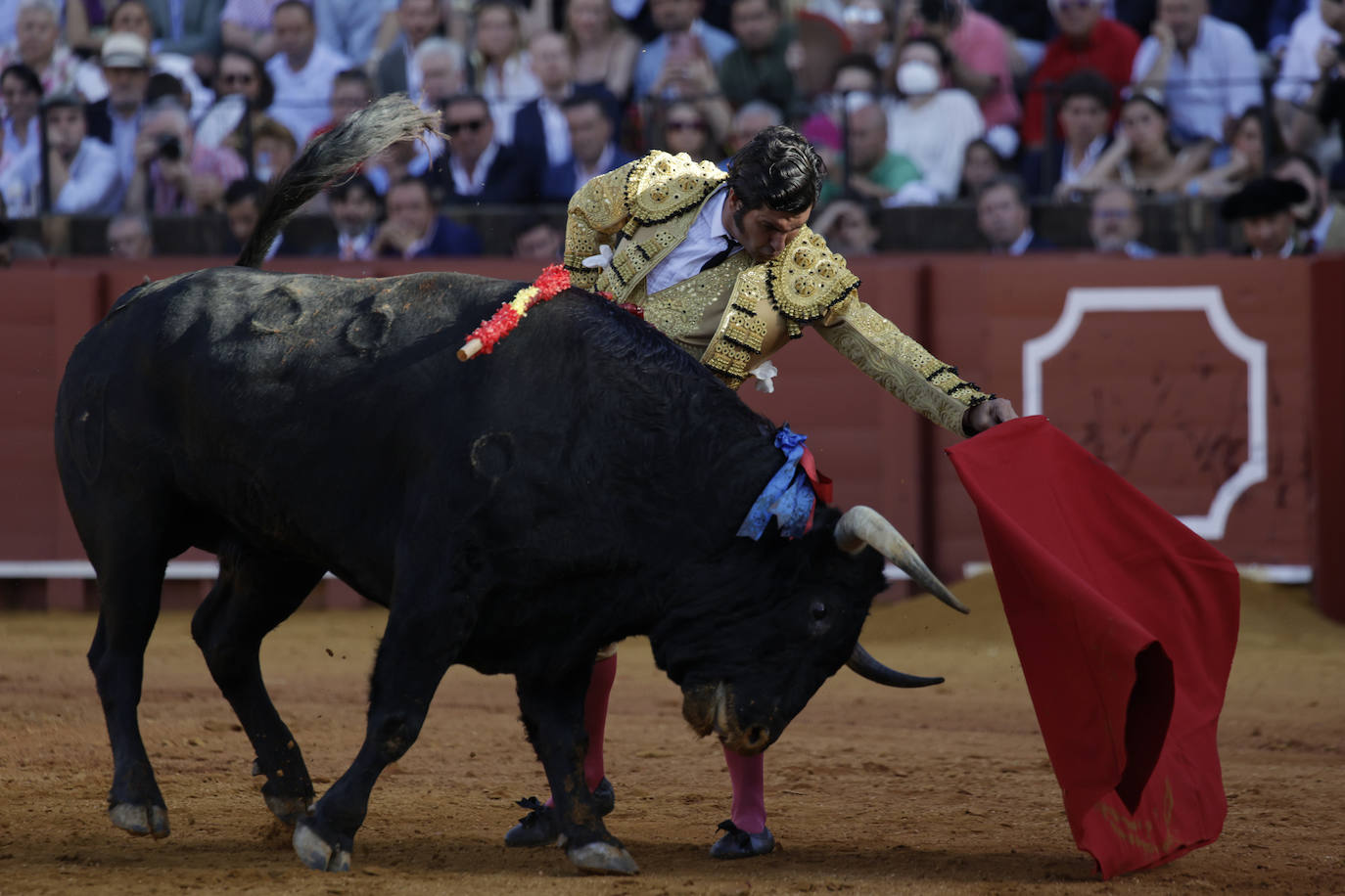 Morante de la Puebla se ciñó a Lancero en la Real Maestranza de Sevilla