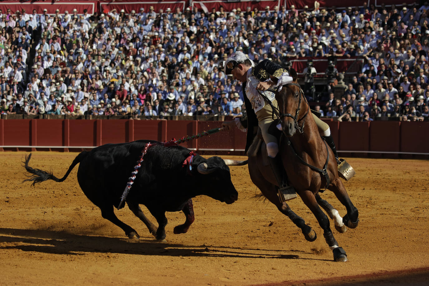 Antonio Ribeiro Telles, maestro del rejoneo, clavó en todo lo alto