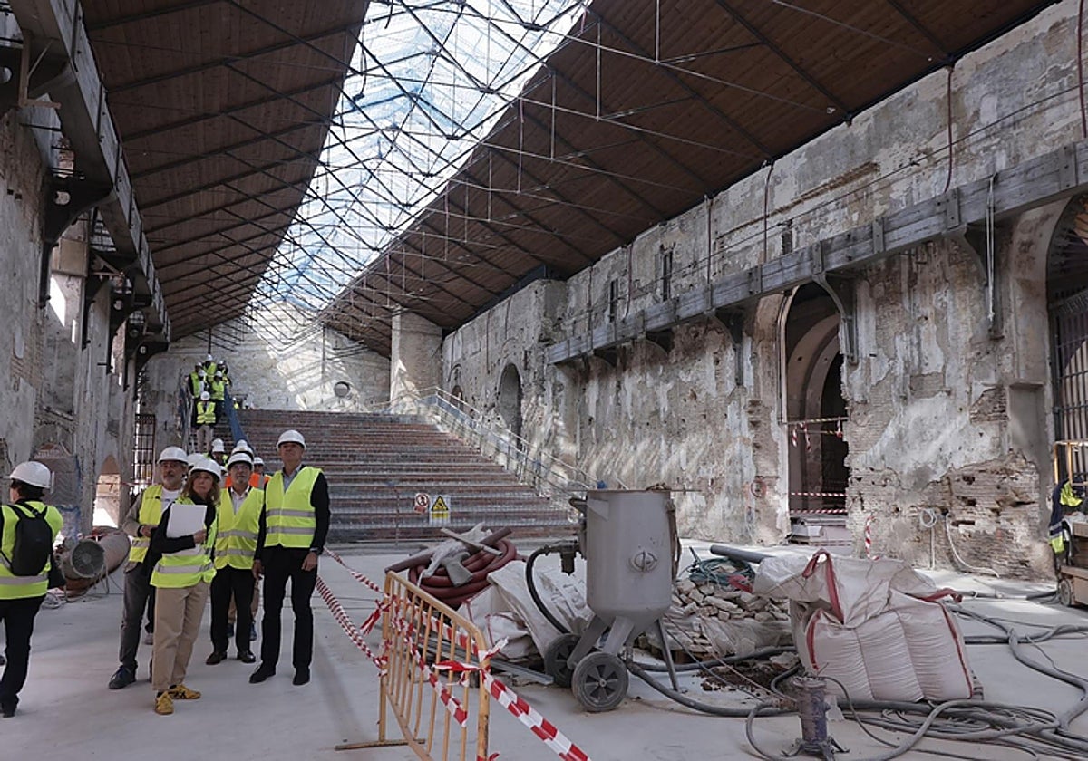 Imagen de las obras del Centro de Magallanes