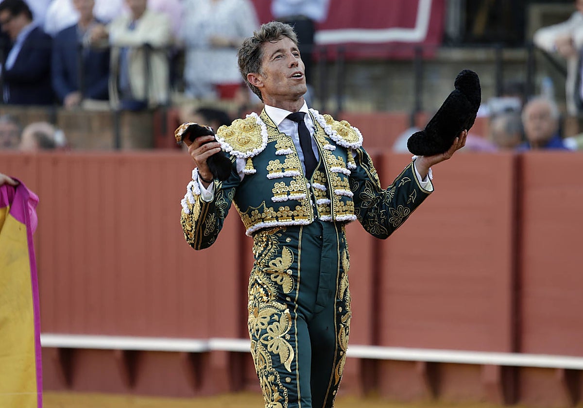 Escribano se llevó una oreja después de su vibrante labor con Choricero