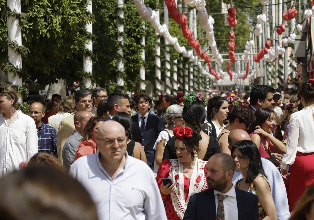 Una imagen multitudinaria de la pasada Feria de Abril