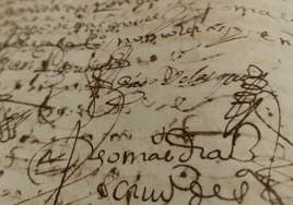 El Archivo Histórico Provincial expone dos documentos inéditos firmados por Velázquez