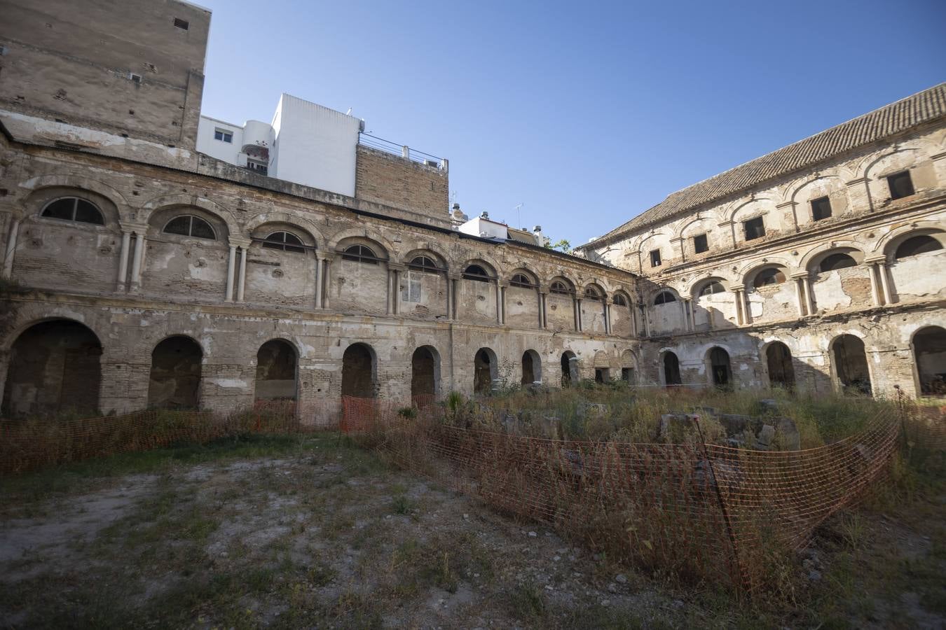 Estado actual de las instancias de lo que fuera el monasterio de San Agustín