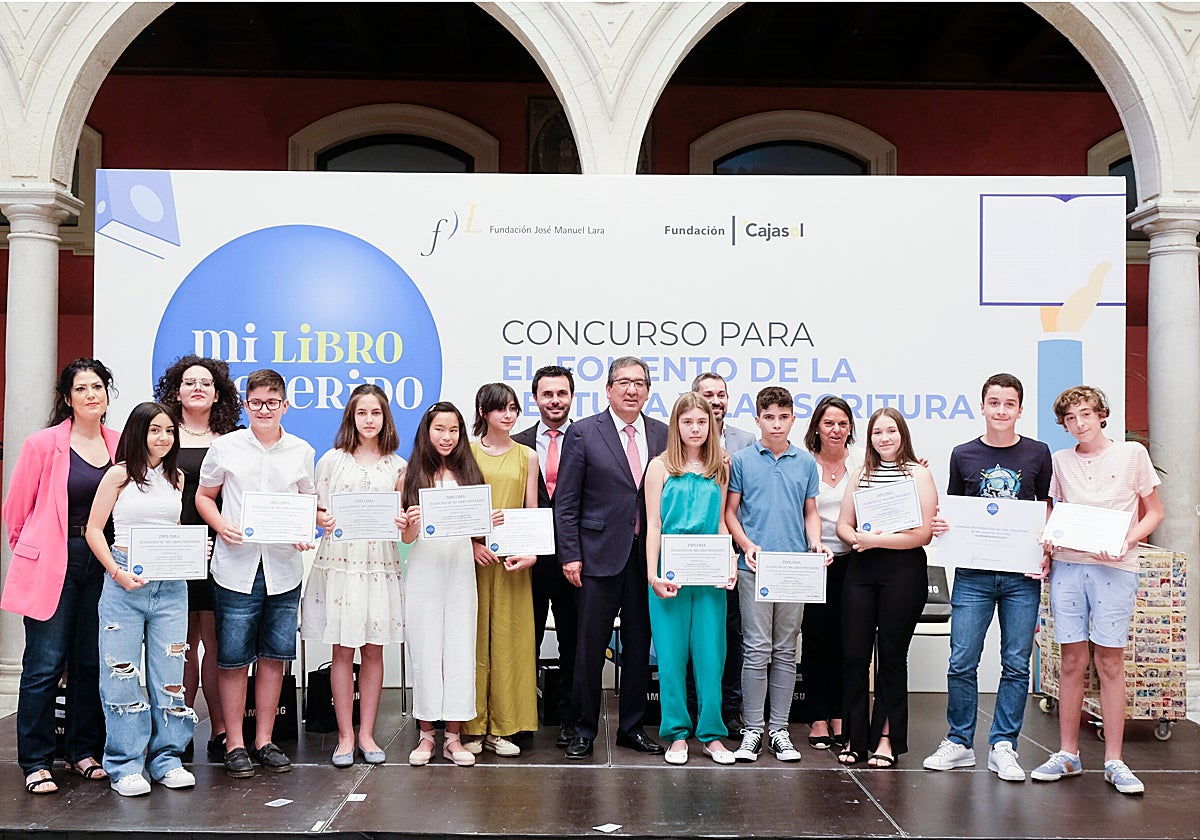 Los ganadores de 'Mi libro preferido' en otra pasada edición