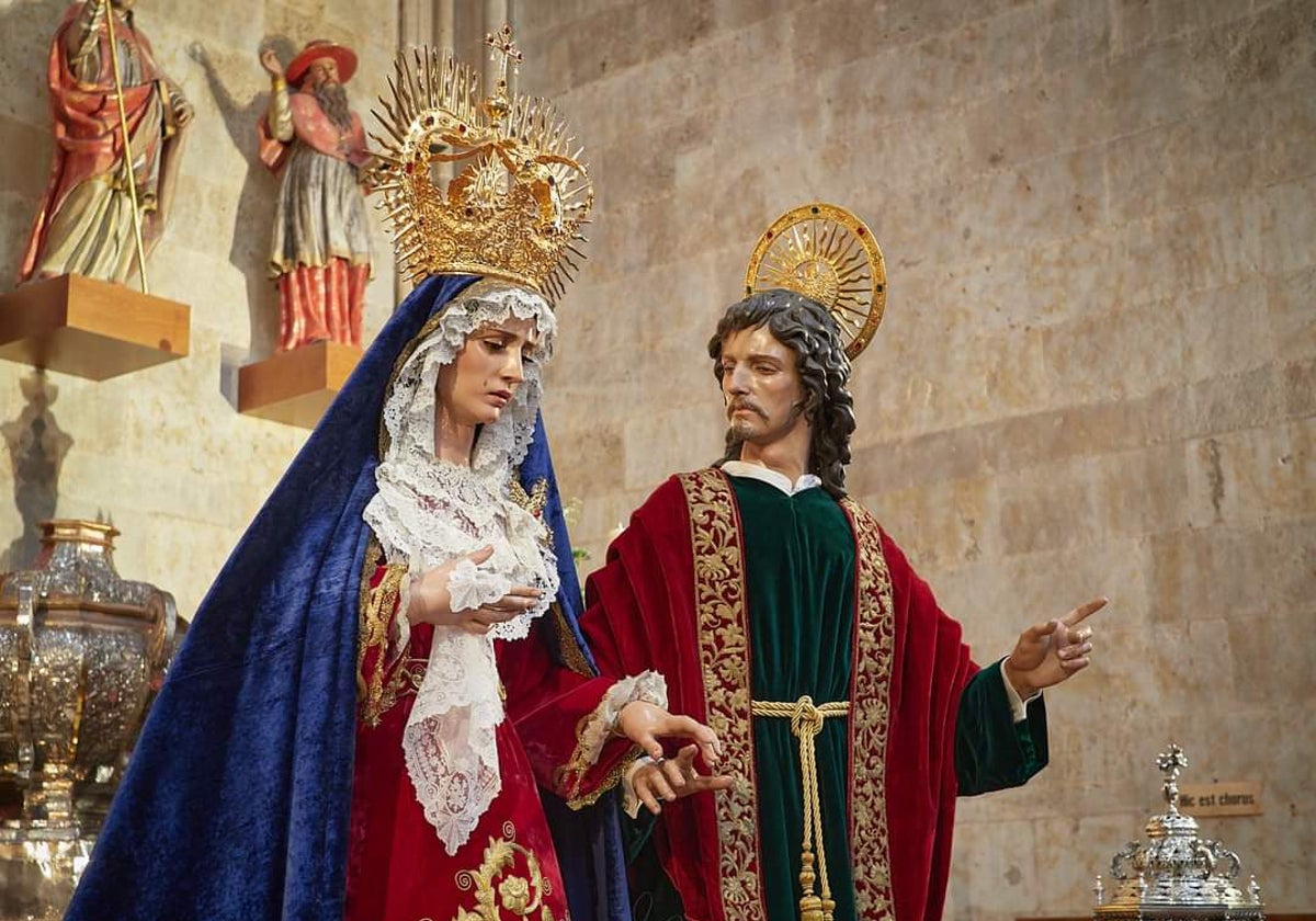 María Santisima del Dulce Nombre y San Juan Evangelista de Salamanca