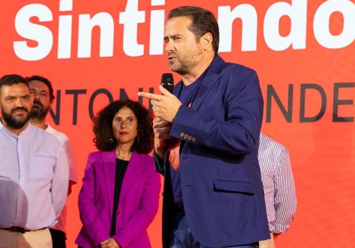 El candidato socialista y alcalde de Mairena, Antonio Conde