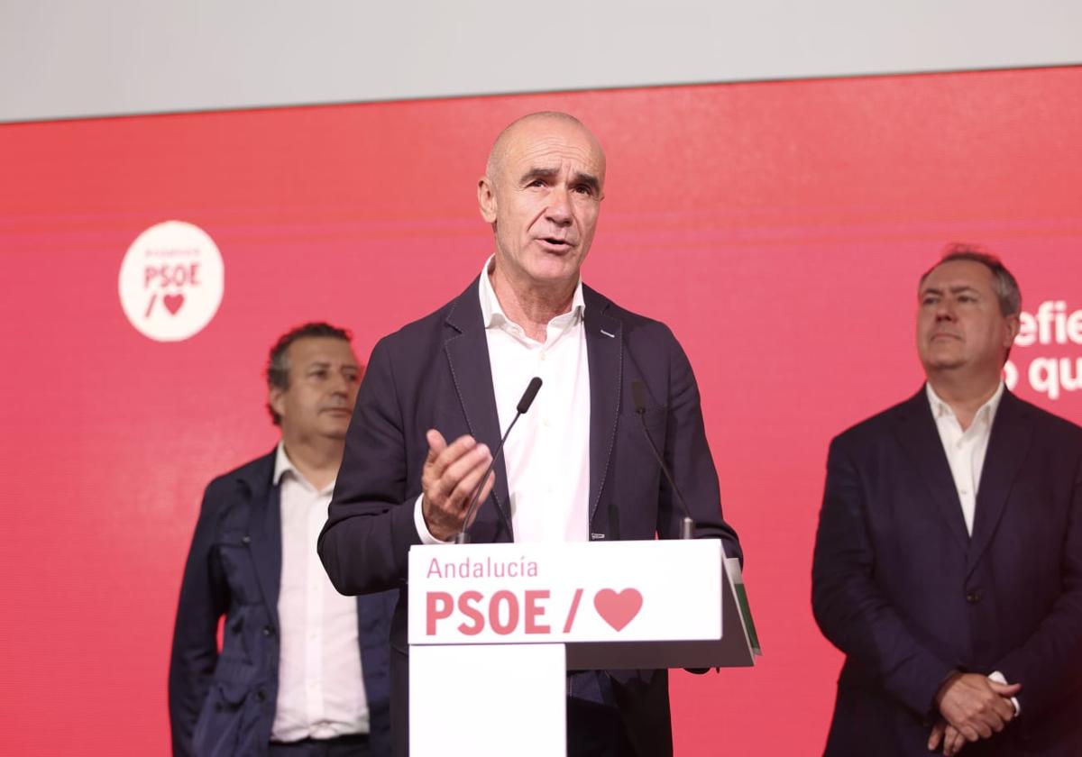 Antonio Muñoz comparece ante los medios para valorar los resultados electorales