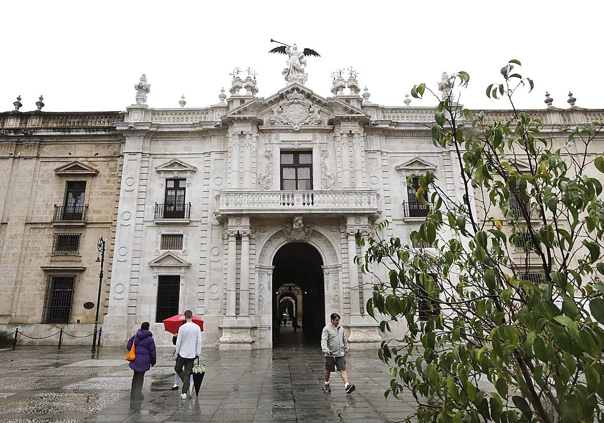 Fachada del Rectorado de la Universidad de Sevilla