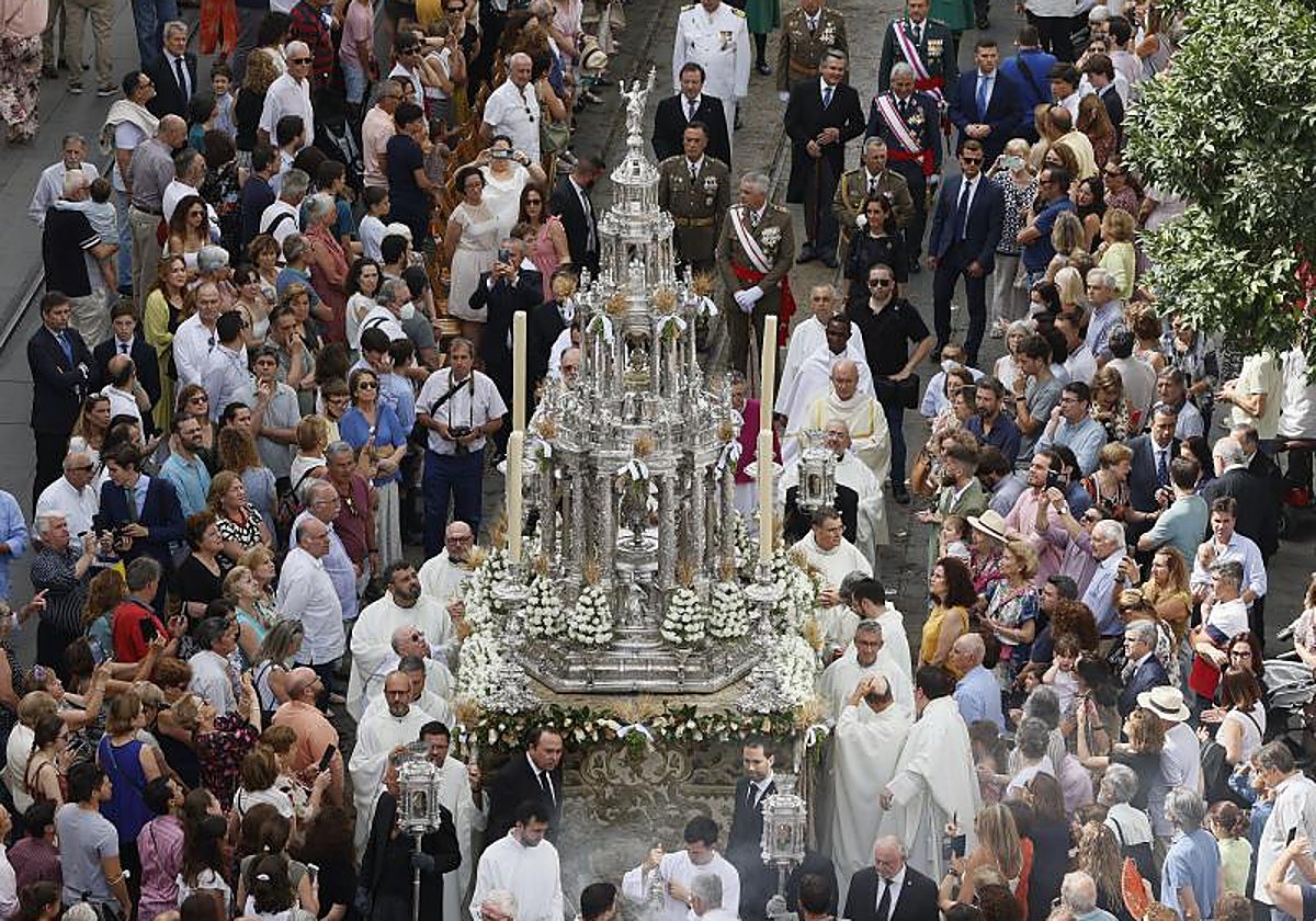 Custodia de Juan de Arfe en el Corpus Christi de Sevilla de 2022