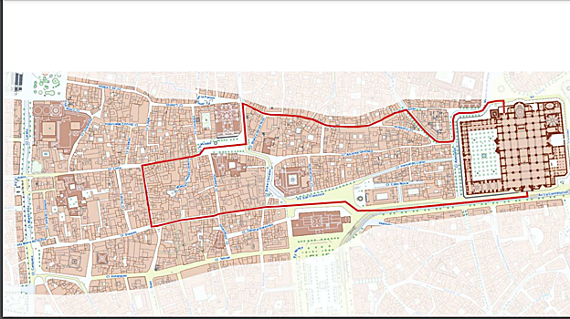 Recorrido concurso Altares, Escaparates y Balcones 2023
