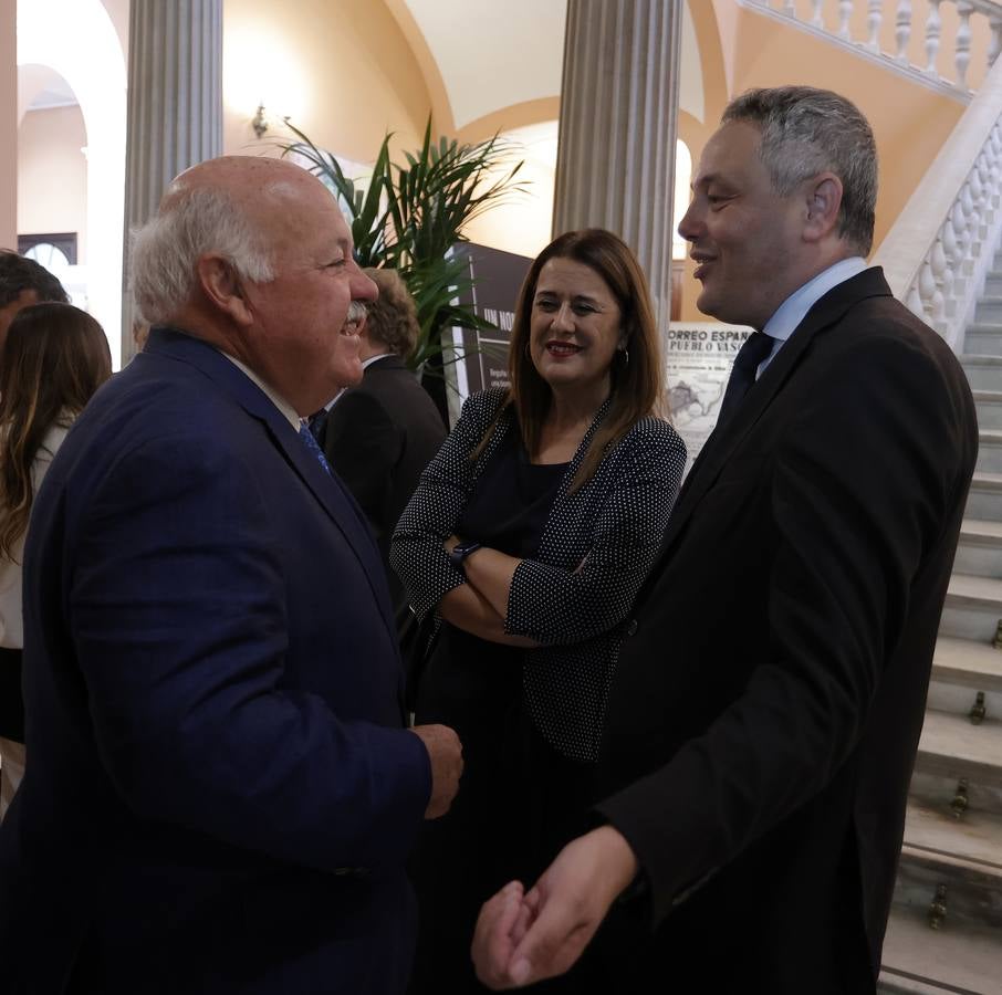 Inauguración de la muestra  'El terror a portada. 60 años del terrorismo en España a través de la prensa' en el Ayuntamiento de Sevilla