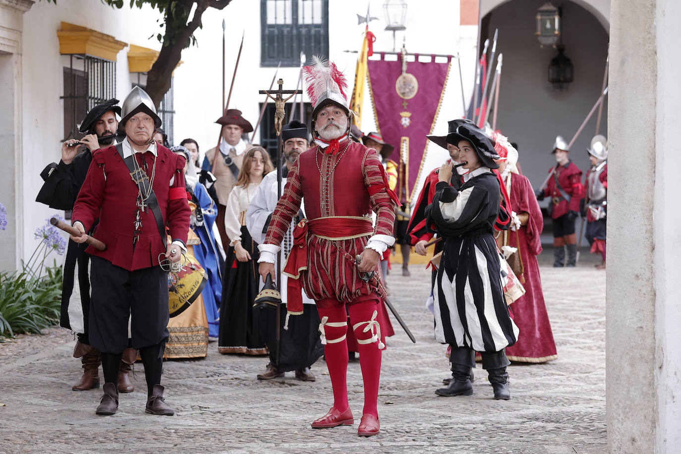 El desfile que conmemora el 424 aniversario del nacimiento de Diego Velázquez en Sevilla