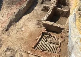 Hallan los restos de un antiguo horno en la zona en la que se hallaba el Tejar del Moro de Triana