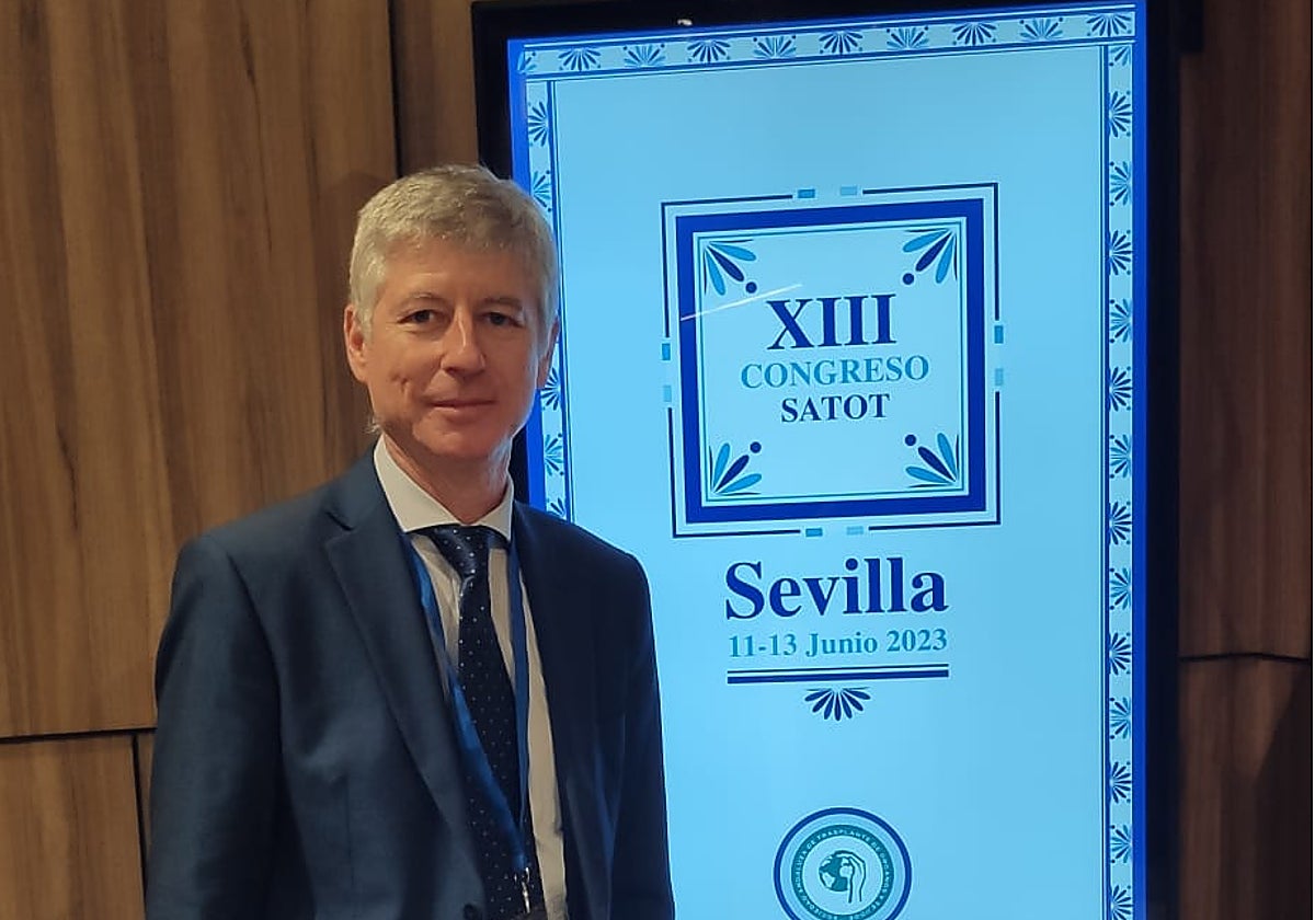 Alberto Rodríguez-Benot es presidente de la Sociedad Andaluza de Trasplante de Órganos y Tejidos (SATOT)