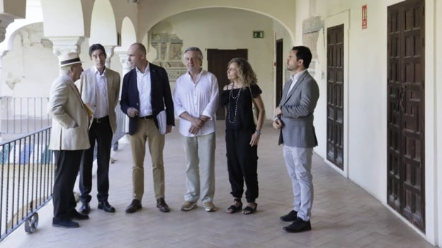 Jacobo Cortines, Ignacio F. Garmendia, Antonio Muñoz, Felipe Benítez Reyes, Isabel Ojeda y Pablo Morillo