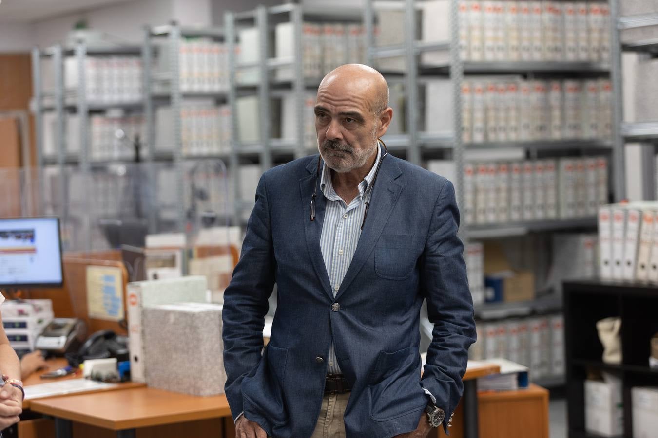 Dependencias y trabajadores del laboratorio para equinos de la ANCCE