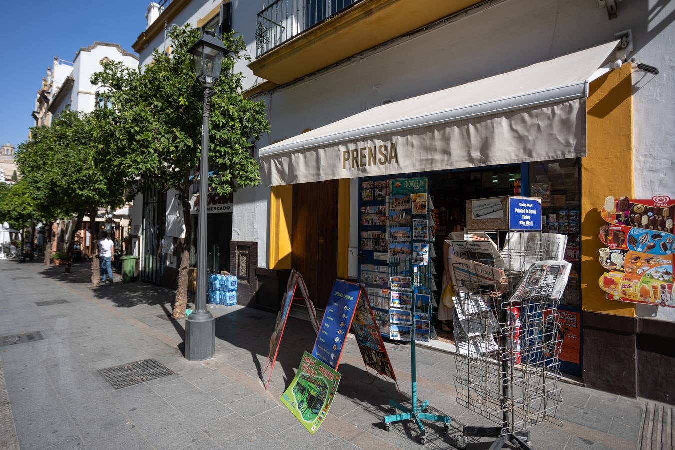 Ambiente del barrio de Santa Cruz