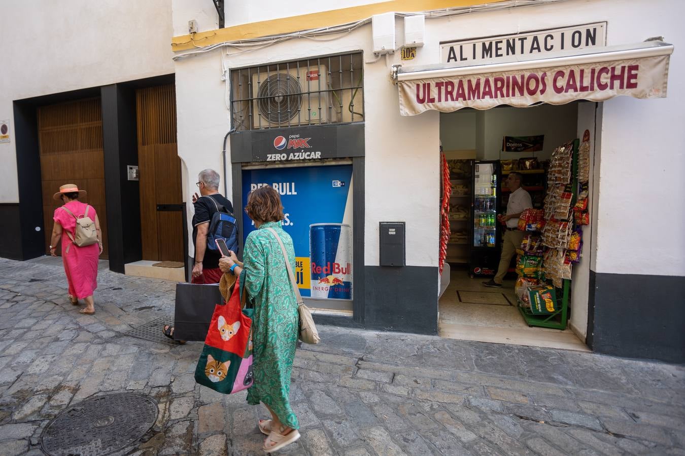 Ambiente del barrio de Santa Cruz