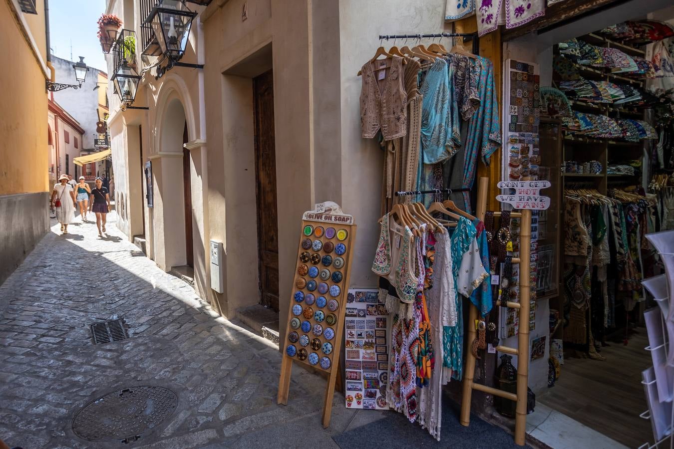 Ambiente del barrio de Santa Cruz