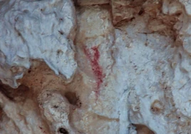 Descubren una cueva en Coripe con pinturas rupestres de 5.000 años de antigüedad