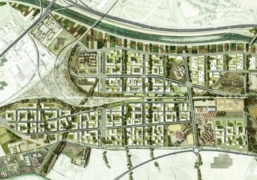Así es el barrio de Pítamo Sur, la mayor promoción de viviendas de Sevilla con casi 10.000 pisos