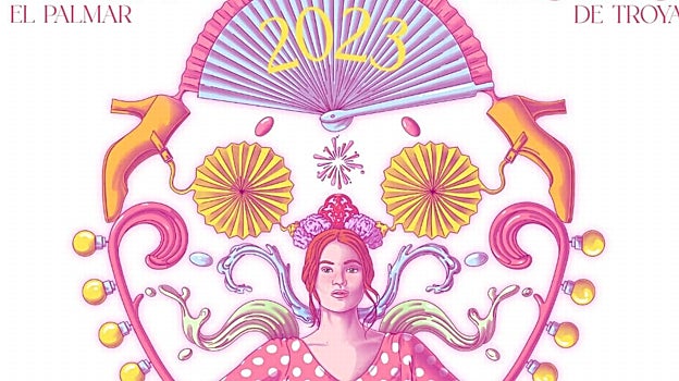Cartel Feria y Fiestas del Palmar de Troya 2023