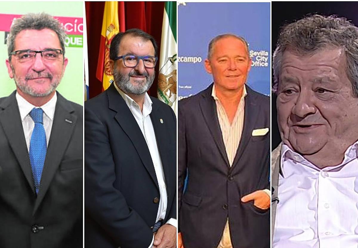 Cabezas de lista del PSOE, PP, Vox y Sumar al Senado por Sevilla