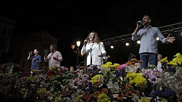 Los Cantores de Híspalis en el pregón de la Velá