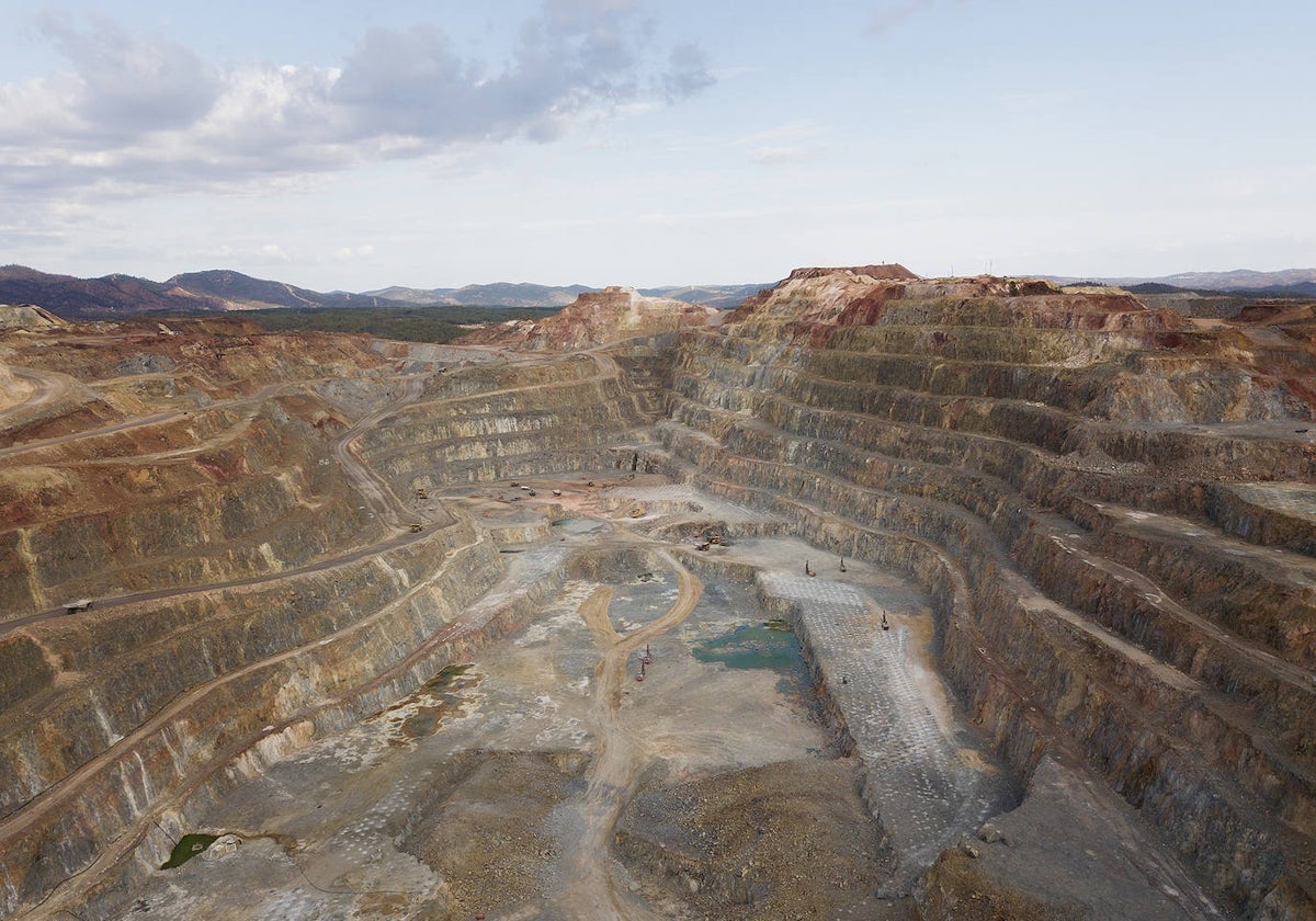 Mina de Riotinto explotada por la compañía Atalaya Mining