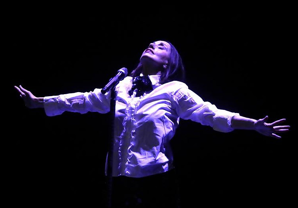 Luz Casal, en concierto