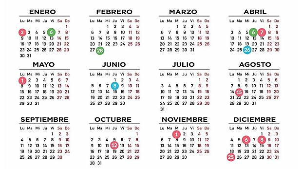 Calendario de fiestas de la ciudad de Sevilla
