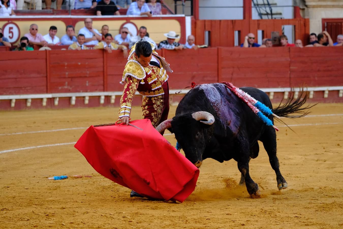 El diestro José María Manzanares, este domingo en El Puerto de Santa María