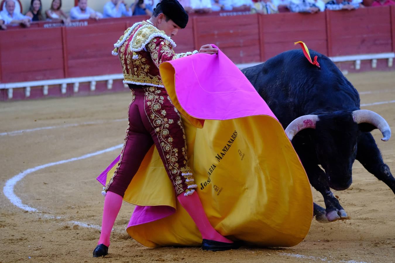 El diestro José María Manzanares, este domingo en El Puerto de Santa María