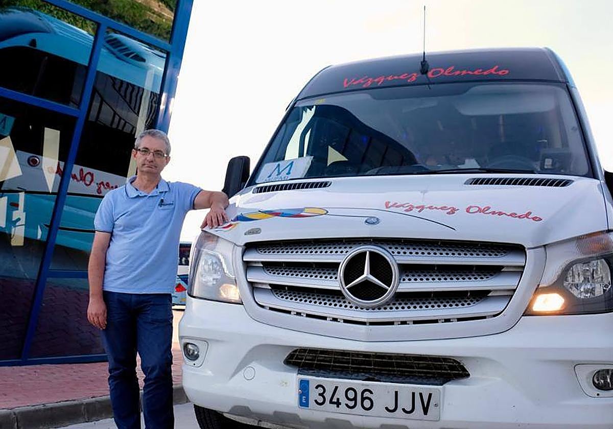Antonio Vázquez, presidente de la Federación Independiente de Transportistas de Andalucía