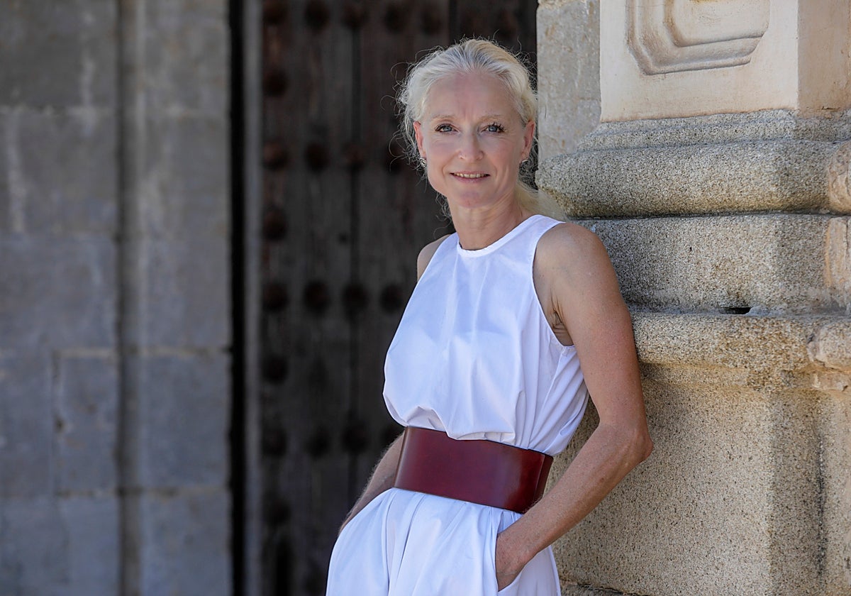 Uta Geub en el Monasterio de la Cartuja de Sevilla