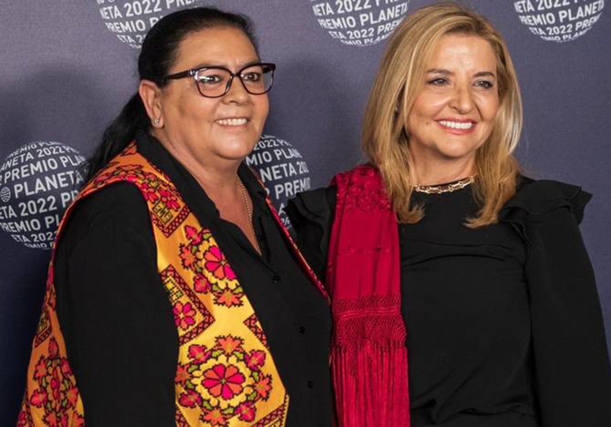 María del Monte junto a su pareja Inmaculada Casal