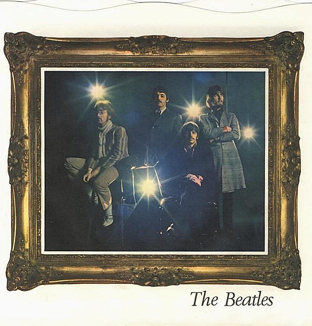 Portada británica del single 'Strawberry Fields Forever/Penny Lane'