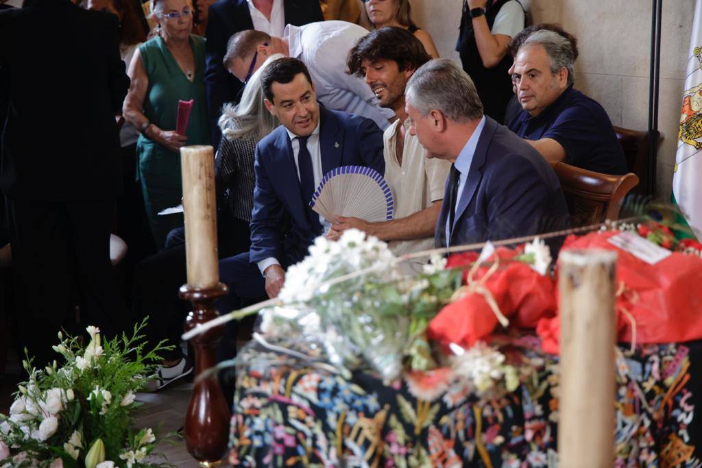Capilla ardiente de María Jiménez en Sevilla