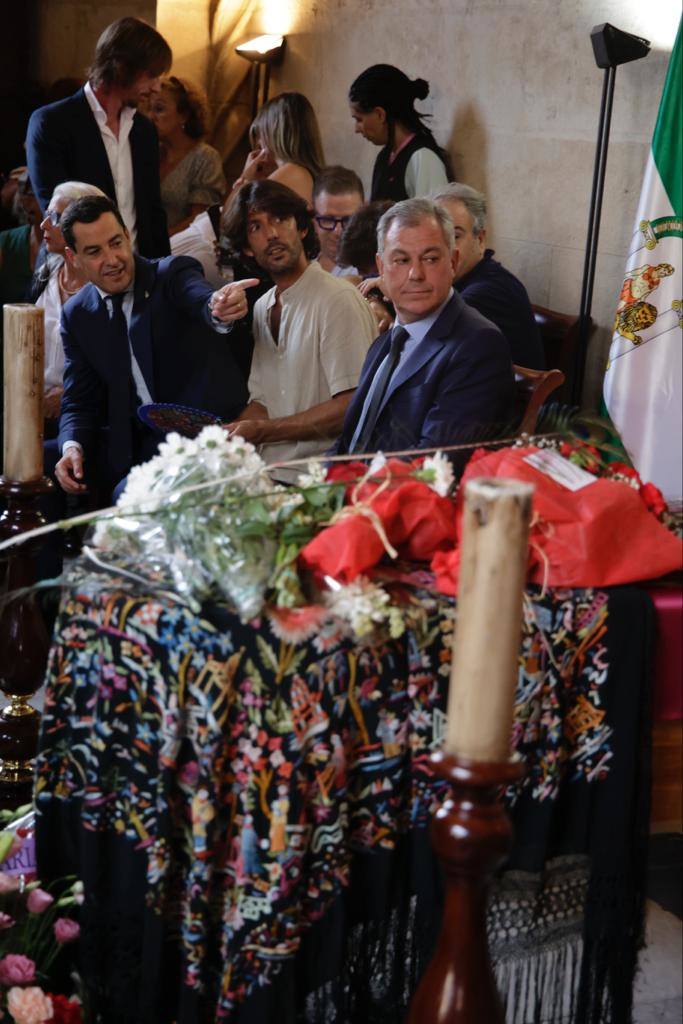 Capilla ardiente de María Jiménez en Sevilla