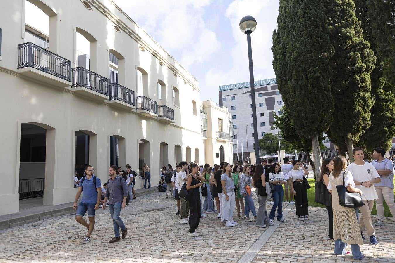 Inicio de curso en la Universidad de Sevilla