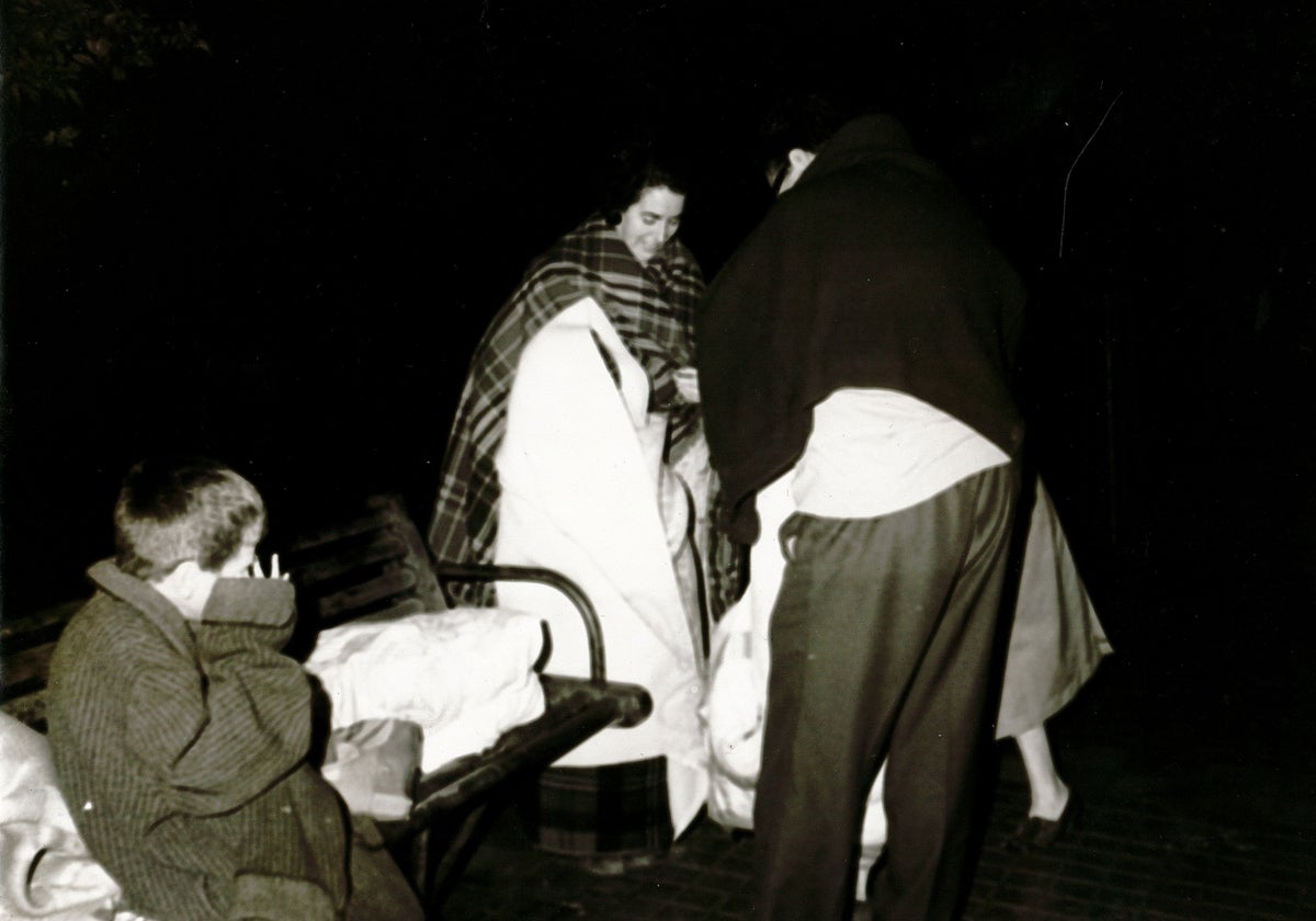 Una imagen del terremoto que asoló Sevilla en 1969