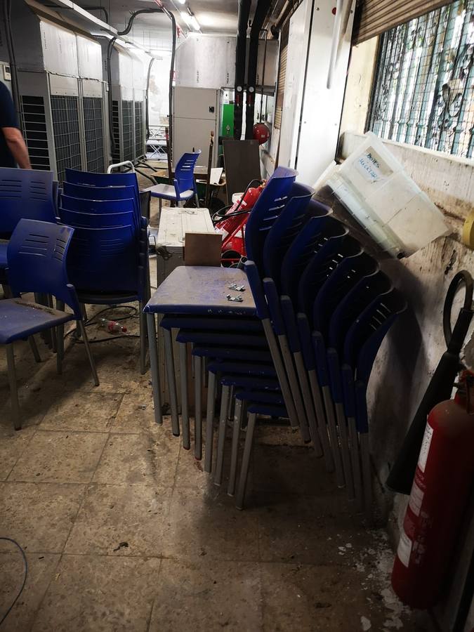 Estado en el que se encuentra el teatro Lope de Vega de Sevilla