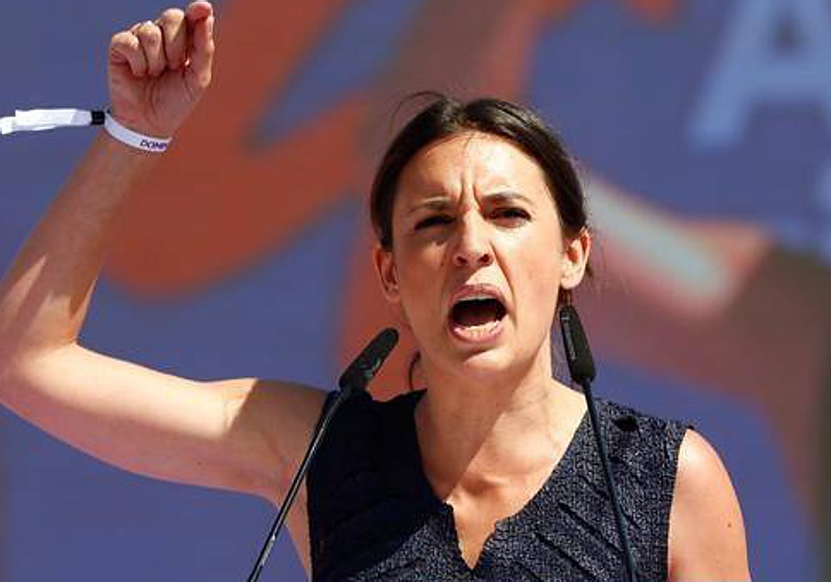 Irene Montero, ministra de Igualdad en funciones