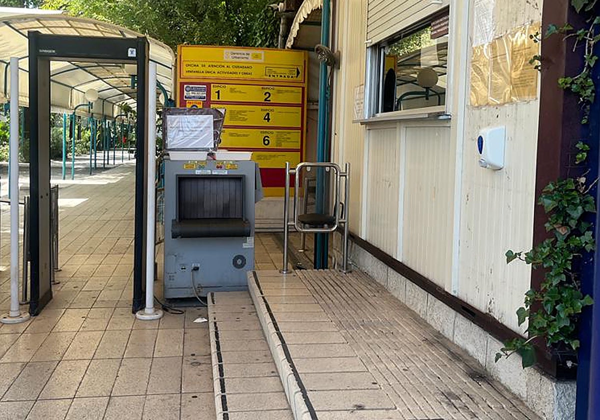 Entrada a la Gerencia de Urbanismo