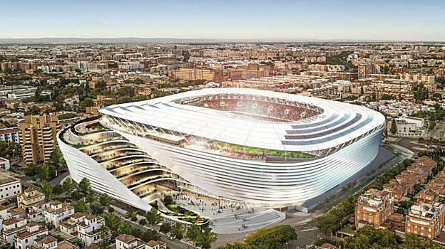 Diseño del nuevo Benito Villamarín